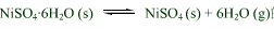 已知反应的，则平衡时NiSO4·6H2O固体表面上水的蒸气压（)为______Pa。已知反应的，则平