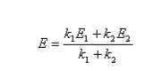 42． 对于两平行反应：，若总反应活化能为Ea，试证明：42．  对于两平行反应：若总反应活化能为E