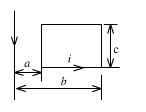 真空中一根长直导线和矩形导线框共面如图所示，线框的短边与导线平行．如果矩形线框中有电流i=I0sin