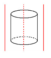 电荷均匀分布在半径为尺的无限长圆柱体内，求证：离柱轴r（r＜R)远处的E值由下式给出：    式中，