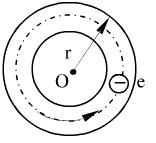 一电子在电子感应加速器中沿半径为1.0m的轨道上作圆周运动，如它每转一周动能增加700eV，试计算电