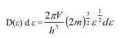 当考虑粒子运动速度接近光速（极端相对论性)的情形时，粒子能量与动量的关系可写为ε=cp，式中，c为光