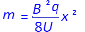 图11－37所示为测定离子质量所用的装置。离子源S产生一质量为m、电荷量为＋q的离子，离子从源出来时