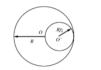 从一个半径为R的均匀薄板上挖去一个直径为R的圆板，所形成的圆洞中心在距原薄板中心R／2处（图5－7)