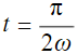质量为m的小球，在合外力F=－kx作用下运动，已知x=Acosωt，其中k、ω、A均为正常量，求在t