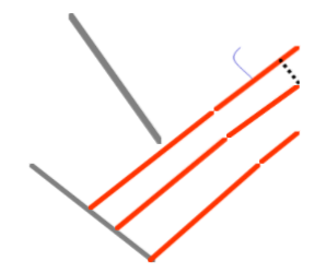 图21－11所示的为利用激光做干涉的实验。M1为一半镀银平面镜，M2为一反射平面镜。入射激光束一部分