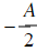 一个质点作简谐运动，振幅为A，在起始时刻质点的位移为，且向x轴正方向运动，代表此简谐运动的旋转矢量为