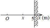 如图5—13所示，在弹性介质中有一沿x轴正方向传播的平面简谐波，其表达式为y=0.01cos（4t－