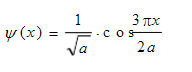已知粒子在一维矩形无限深势阱中运动，其波函数为   （0≤x≤a)  那么粒子在x=a／6处出现的概