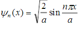 一维无限深势阱中粒子的定态波函数为．试求：一维无限深势阱中粒子的定态波函数为．试求：