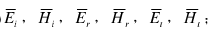 一线极化均匀平面波由空气向理想介质（μr=1)垂直入射，分界面上介质一侧Em=10V／m，Hm=0.