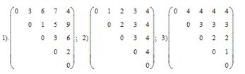 已知五个变量的距离矩阵为  1)  2)  3)  试用最短距离法和最长距离法对这些变量进行聚类，并