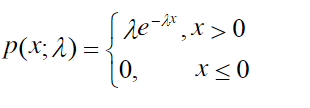 设总体X服从指数分布，总体X的密度函数为（θ＜0)  X1，X2，…，Xn为来自总体X的样本，求参数