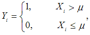 设总体X具有连续的分布函数F（x)，X1，X2，…，Xn是来自总体X的样本，且EXi=μ，定义随机变