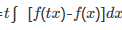 设f（x)在[0，1]上连续且单调递减，则函数F（t)=t[f（tx)－f（x)]dx在（0，1)内
