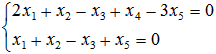 求齐次线性方程组  的解（向量)空间的一组标准正交基．求齐次线性方程组的解(向量)空间的一组标准正交