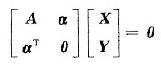 设A为n阶方阵，α是n维列向量，且    则线性方程组  （A) Ax=α必有无穷多解.  （B) 