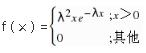 设总体X的概率密度为，其中λ是未知参数，又X1，X2，…，Xn是来自总体X的样本，求λ的最大似然估计