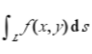 若曲线以极坐标ρ=ρ（θ)（θ1≤θ≤θ2)表示，试给出计算的公式，并用此公式计算下列曲线积分：  