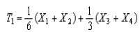 设X1，X2，X3，X4是来自均值为θ的指数分布总体的样本，其中θ未知，设有估计量    T2=（X
