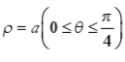 若曲线以极坐标ρ=ρ（θ)（θ1≤θ≤θ2)表示，试给出计算的公式，并用此公式计算下列曲线积分：  