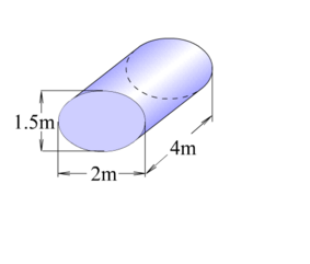 椭圆柱体端面图片