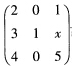 设矩阵可相似对角化，求x.设矩阵A=可相似对角化，求x.