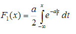 设连续型随机变量X的分布函数为  试求X的特征函数，并由特征函数求其数学期望和方差。设连续型随机变量