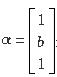 设矩阵可逆，向量是矩阵A*的一个特征向量，λ是α对应的特征值，其中A*是矩阵A的伴随矩阵，试求a，b