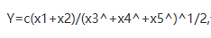 设总体X～N（0，1)，由X得到容量为5的样本X1，X2，…，X5，试求常数c，使统计量服从t分布，