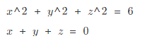 当空间曲线Γ由一般式方程    给出时，它在点M0（x0，y0，z0)处的切向量τ的表达式能否用几何