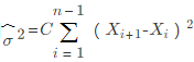 设X1，X2，…，Xn是来自总体X的一个样本，设E（X)=u，D（X)=σ2．  （1)确定常数C，
