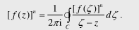设f（z)在简单闭曲线C内及C上解析，且不恒为常数，n为正整数  （1)试用柯西积分公式证明：   