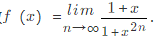 设函数，讨论函数f(x)的间断点，其结论为( )．