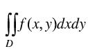 如果二重积分的被积函数f（x，y)是两个函数f1（x)及f2（y)的乘积，即f（x，y)=f1（x)