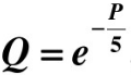 设某商品的需求函数为，求：  （1)需求弹性函数；  （2)P=3，5，6时的需求弹性，并说明其经济
