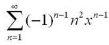 求幂级数在收敛区间内的和函数．求幂级数在收敛区间内的和函数．