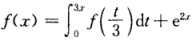 已知连续函数f（x)满足条件，求f（x)．已知连续函数f(x)满足条件，求f(x)．请帮忙给出正确答