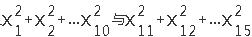 设总体X服从正态分布N（0，22)，而（X1，X2，…，X15)是来自总体X的样本，研究随机变量  