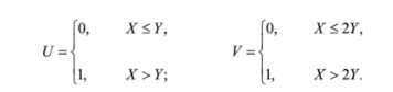 设二维随机变量（X，Y)在矩形G={（X，Y)|0≤x≤2，0≤y≤1}上服从均匀分布，随机变量  