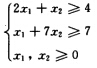 试用对偶单纯形法求解下列线性规划问题。min z＝x1＋x2试用对偶单纯形法求解下列线性规划问题。m