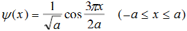已知粒子在一维矩形无限深势阱中运动，其波函数为：，（－a≤x≤a)那么粒子在x=5a／6处出现的概率