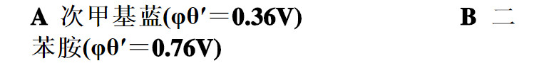 在H3PO4存在下的HCl溶液中，用0.1mol／LK2Cr2O7溶液滴定0.1mol／L Fe2＋