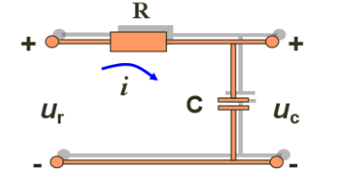 设一RC电路如图所示，画出系统的动态结构图。    