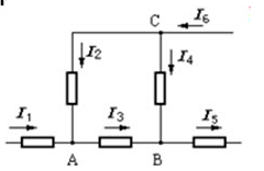 在图1.28中，已知I1=0.01μA，12=0.3μA，I5=9.61μA，试求电流I3、I4、I