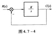 （2009年)如图4．7—4所示为某闭环系统的动态结构图，其中K＞0，它的根轨迹为（)。 A．整个负
