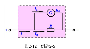 有一只微安表，Ig=100μA、内阻Rg=1kΩ，要改装成量程为In=100mA的电流表，试求所需分