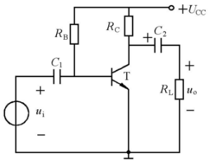 在如图7－2所示的放大电路中，已知VCC=12V，RB=370kΩ，RC=2kΩ，其三极管输出特性曲