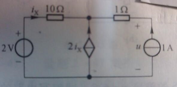 用叠加定理求图所示电路中的电压Uab。用叠加定理求图所示电路中的电压Uab。    