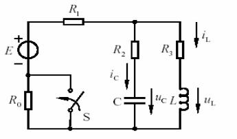 已知电路如图a所示，US=10V，R1=8Ω，R2=2Ω，L=2mH，电路已达稳态。t=0时，S开关